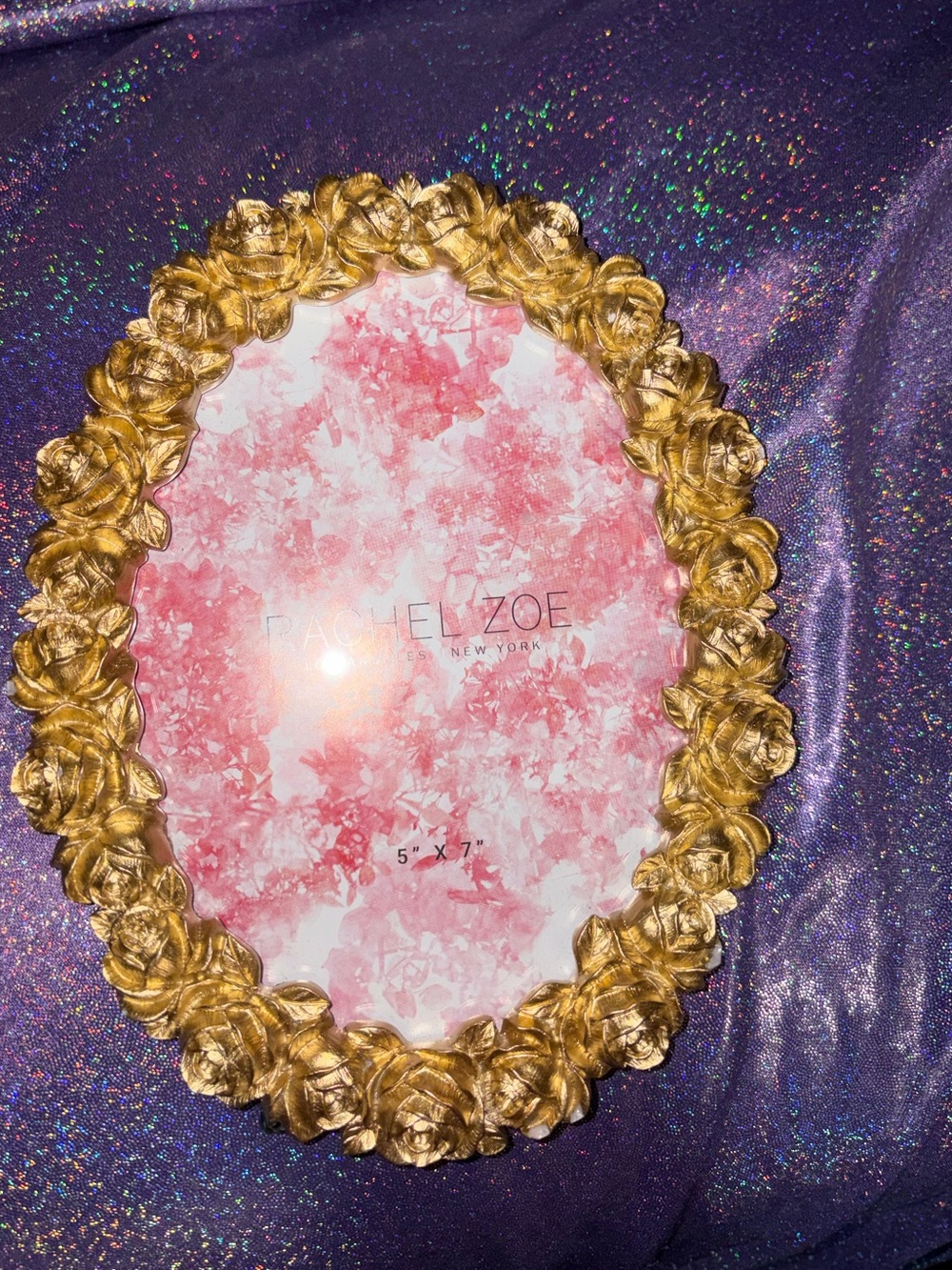 Rachel Zoe Gold Roses Picture Frame - Picture 5 of 5